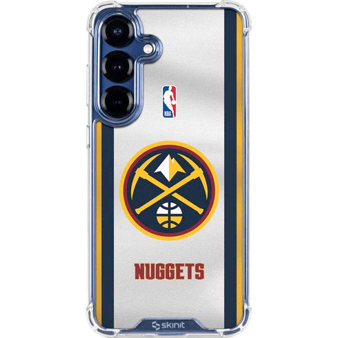 NBA Denver Nuggets Galaxy S25 Clear Case