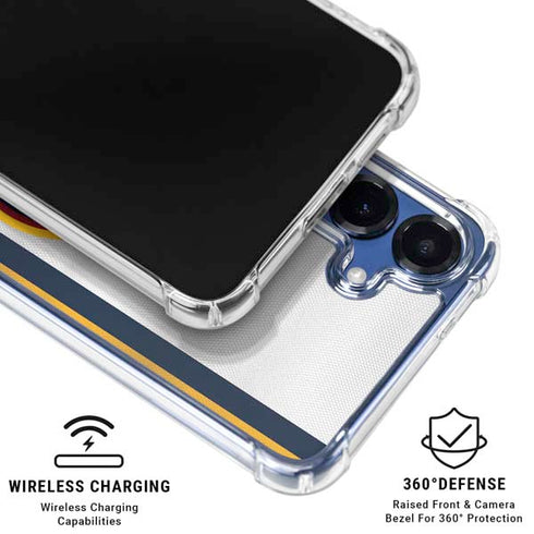 NBA Denver Nuggets Galaxy S25 Plus Clear Case