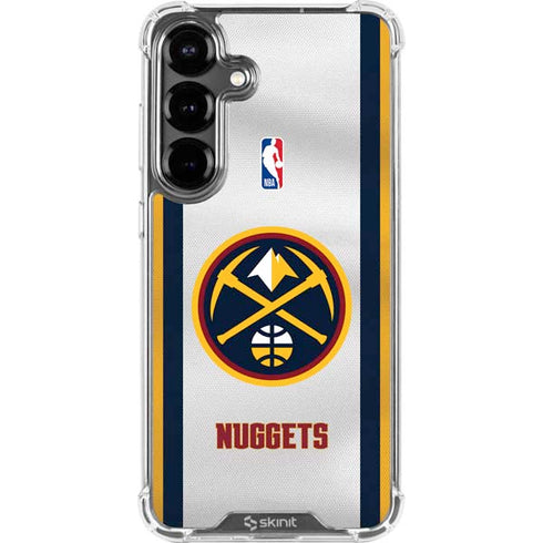 NBA Denver Nuggets Galaxy S26 Clear Case