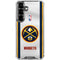 NBA Denver Nuggets Galaxy S26 Clear Case