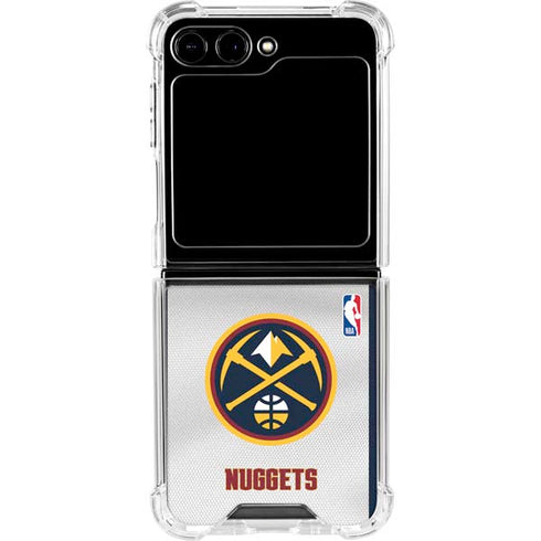 NBA Denver Nuggets Galaxy Z Flip6 Clear Case
