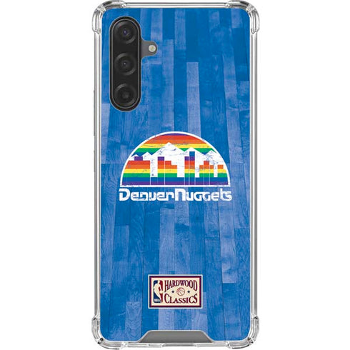 NBA Denver Nuggets Hardwood Classics Galaxy A17 Clear Case