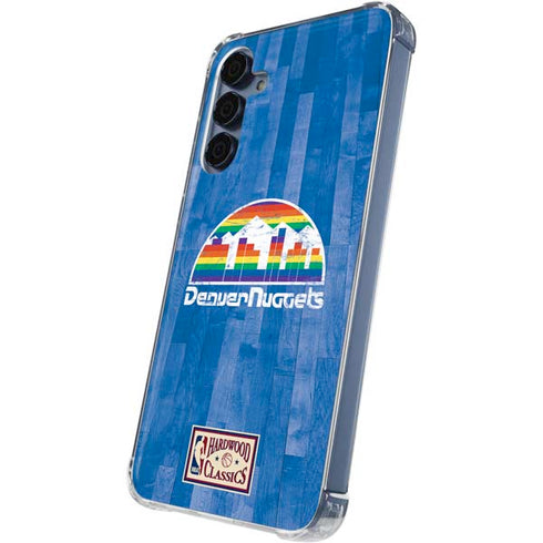 NBA Denver Nuggets Hardwood Classics Galaxy A55 5G Clear Case