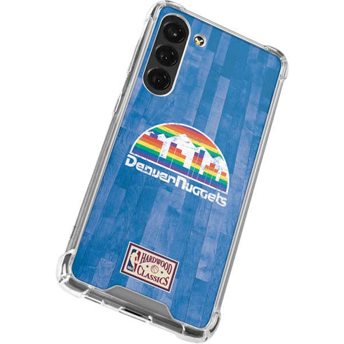 NBA Denver Nuggets Hardwood Classics Galaxy S24 FE Clear Case