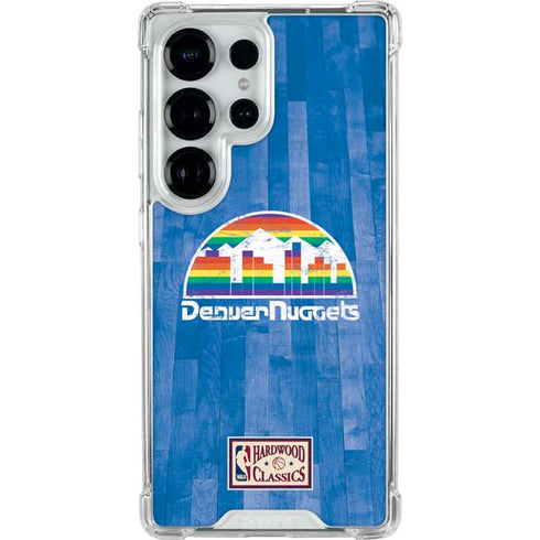 NBA Denver Nuggets Hardwood Classics Galaxy S25 Ultra Clear Case
