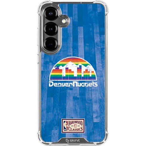 NBA Denver Nuggets Hardwood Classics Galaxy S26 Clear Case
