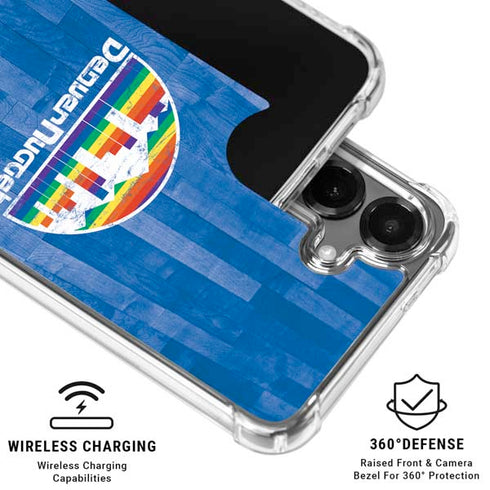 NBA Denver Nuggets Hardwood Classics Galaxy S26 Clear Case