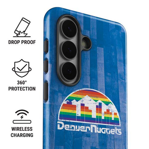NBA Denver Nuggets Hardwood Classics Galaxy S26 Plus Impact Case