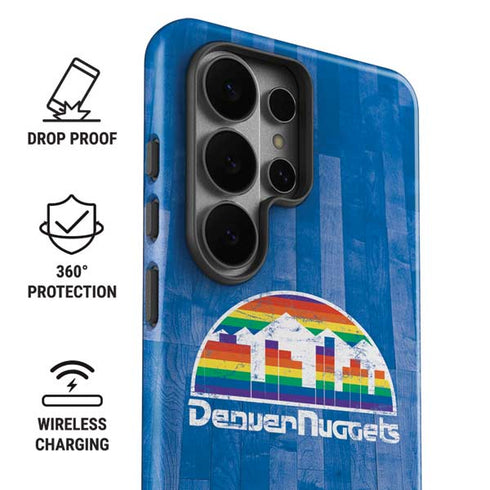 NBA Denver Nuggets Hardwood Classics Galaxy S26 Ultra Impact Case