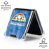NBA Denver Nuggets Hardwood Classics Galaxy Z Flip6 Clear Case