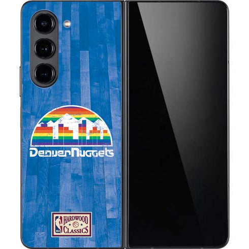 NBA Denver Nuggets Hardwood Classics Galaxy Z Fold5 5G Skin