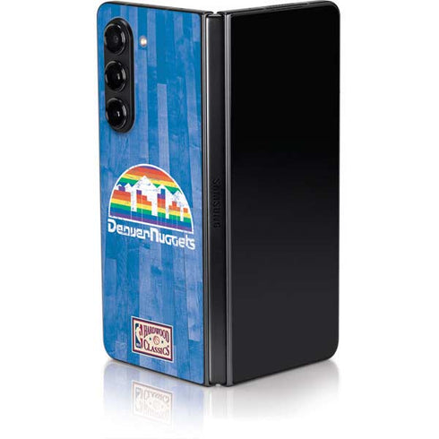 NBA Denver Nuggets Hardwood Classics Galaxy Z Fold5 5G Skin