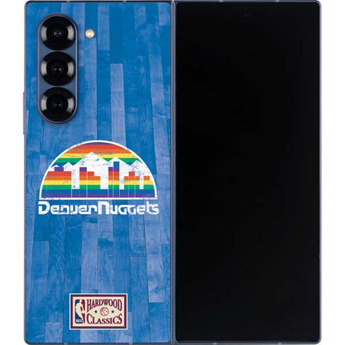 NBA Denver Nuggets Hardwood Classics Galaxy Z Fold6 Skin