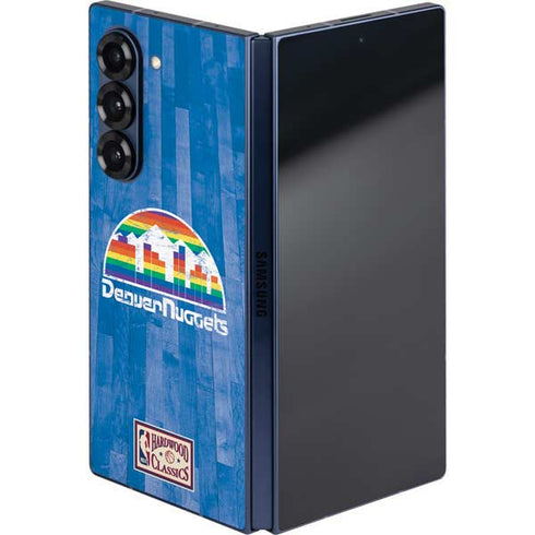 NBA Denver Nuggets Hardwood Classics Galaxy Z Fold6 Skin