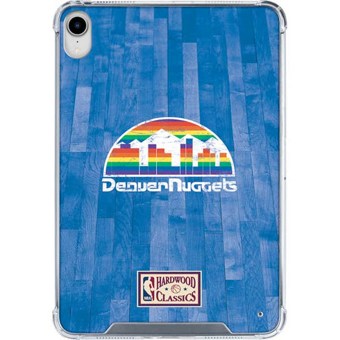 NBA Denver Nuggets Hardwood Classics iPad 11th Gen (2025) Clear Case