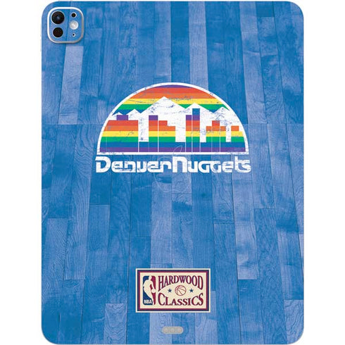 NBA Denver Nuggets Hardwood Classics iPad Pro 13in M4 (2024) Skin