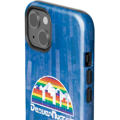 NBA Denver Nuggets Hardwood Classics iPhone 15 Impact Case