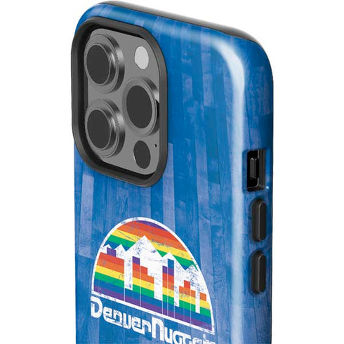 NBA Denver Nuggets Hardwood Classics iPhone 15 Pro Impact Case