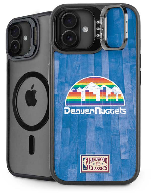 NBA Denver Nuggets Hardwood Classics iPhone 16 Plus Kickstand Case