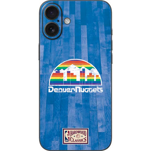 NBA Denver Nuggets Hardwood Classics iPhone 16 Plus Skin