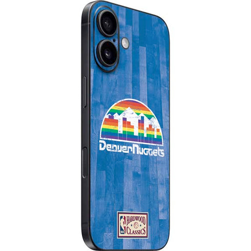 NBA Denver Nuggets Hardwood Classics iPhone 16 Plus Skin
