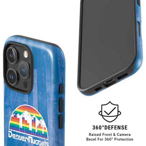 NBA Denver Nuggets Hardwood Classics iPhone 16 Pro Magsafe Impact Case