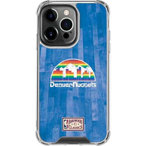 NBA Denver Nuggets Hardwood Classics iPhone 16 Pro Max Clear Case
