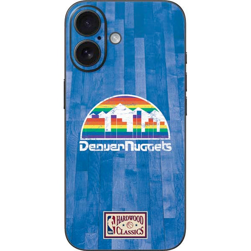 NBA Denver Nuggets Hardwood Classics iPhone 16 Skin