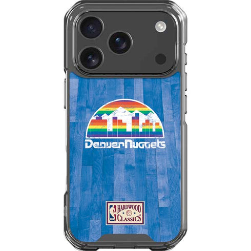 NBA Denver Nuggets Hardwood Classics iPhone 18 Pro Clear Case