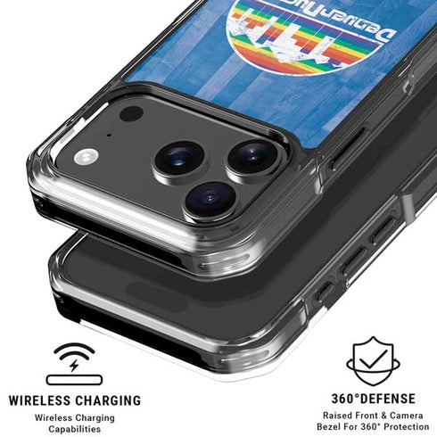 NBA Denver Nuggets Hardwood Classics iPhone 18 Pro Clear Case