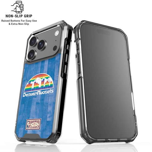 NBA Denver Nuggets Hardwood Classics iPhone 18 Pro Clear Case