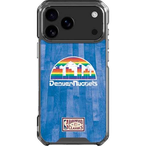 NBA Denver Nuggets Hardwood Classics iPhone 18 Pro Max Clear Case