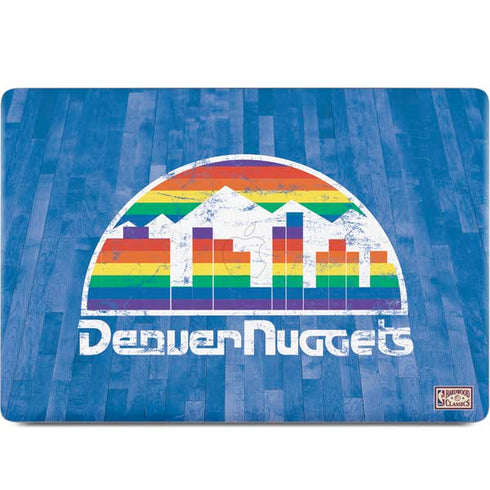 NBA Denver Nuggets Hardwood Classics MacBook Skins