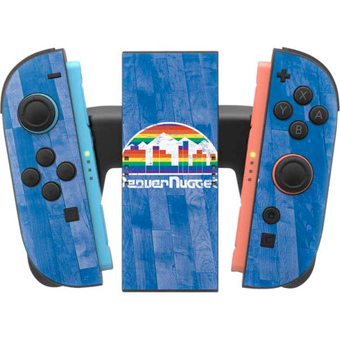 NBA Denver Nuggets Hardwood Classics Nintendo Switch 2 (2025) Joy-Con Controller Skin