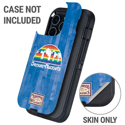 NBA Denver Nuggets Hardwood Classics Otterbox Defender iPhone Skin