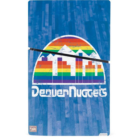 NBA Denver Nuggets Hardwood Classics PS5 Slim Digital Edition Console Skin