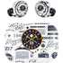 NBA Denver Nuggets Historic Blast Amazon Echo Buds Skin
