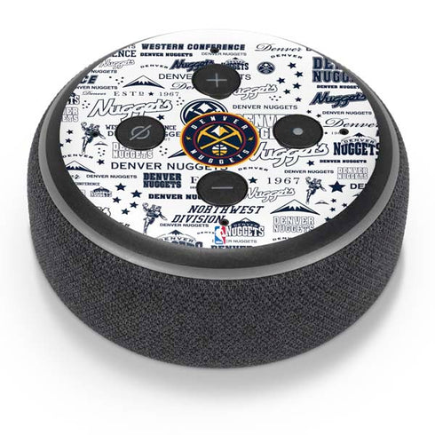 NBA Denver Nuggets Historic Blast Amazon Echo Dot Skin