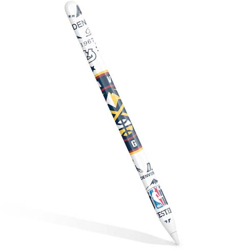 NBA Denver Nuggets Historic Blast Apple Pencil (2nd Gen 2019) Skin