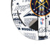 NBA Denver Nuggets Historic Blast Bose Noise Cancelling Headphones 700 Skin