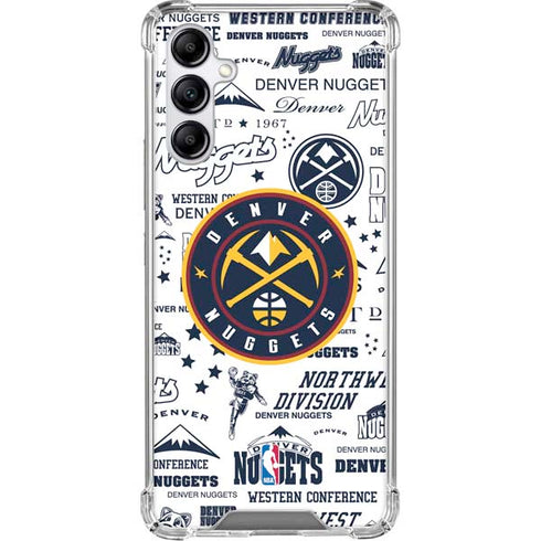 NBA Denver Nuggets Historic Blast Gabb Phone 4 Clear Case