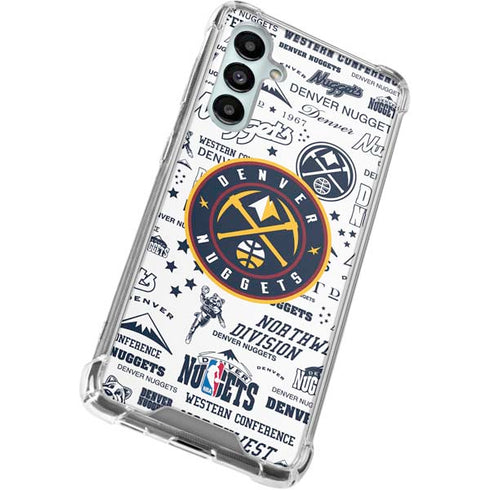 NBA Denver Nuggets Historic Blast Galaxy A16 5G Clear Case