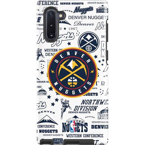 NBA Denver Nuggets Historic Blast Galaxy Cases