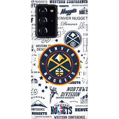 NBA Denver Nuggets Historic Blast Galaxy Cases