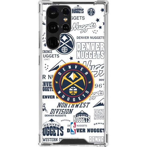 NBA Denver Nuggets Historic Blast Galaxy S23 Ultra Clear Case