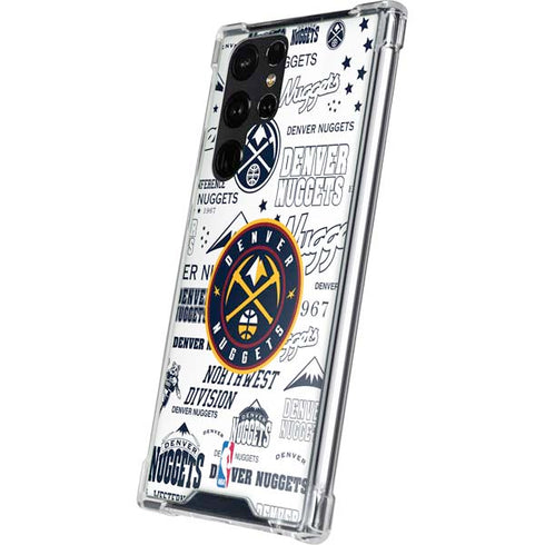 NBA Denver Nuggets Historic Blast Galaxy S23 Ultra Clear Case