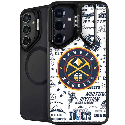 NBA Denver Nuggets Historic Blast Galaxy S24 FE Kickstand Case