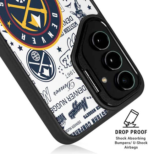 NBA Denver Nuggets Historic Blast Galaxy S24 FE Kickstand Case