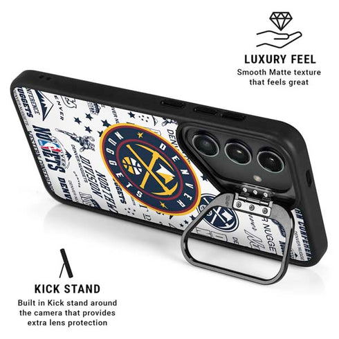 NBA Denver Nuggets Historic Blast Galaxy S25 Kickstand Case