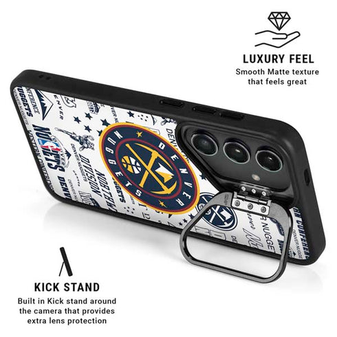 NBA Denver Nuggets Historic Blast Galaxy S25 Ultra Kickstand Case